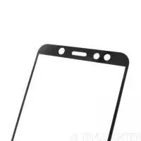 Защитное стекло 3D для Samsung Galaxy A6 2018 (A600F), черный